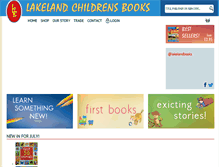 Tablet Screenshot of lakelandchildrensbooks.co.uk